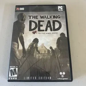The Walking Dead A Telltale Games Series PC Game Limited Edition 2012 Poster CIB