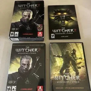 The Witcher 2 Assassins Of Kings PC Game 2011 DVD ROM Rated M Atari Complete CIB