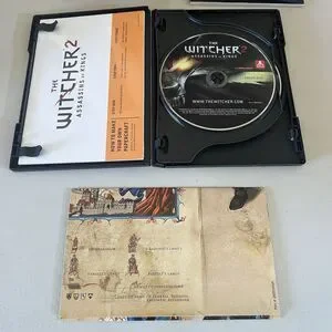The Witcher 2 Assassins Of Kings PC Game 2011 DVD ROM Rated M Atari Complete CIB