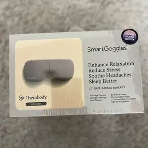 Therabody Smart  Goggles Heated Eye & Temple Massage Therapy Portable NEW Sealed