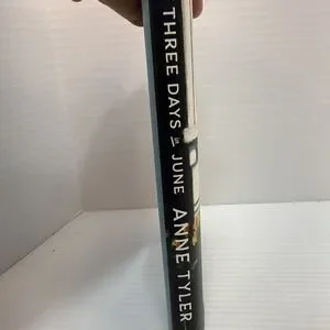 Three Days In June: A‎ Novel Hardcover February 11 2025 By Anne Tyler Read Once