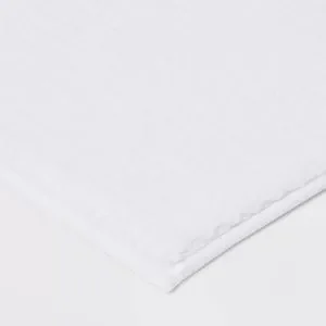 Threshold Bath Mats White Fuzzy Foam Bath Mat 2 Piece Set
