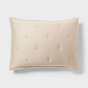 Threshold - Full/Queen Luxe TENCEL Lyocell Comforter And Sham Khaki