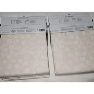 Threshold Light Filtering Curtains L 84'' X W 50'' Modern Dot Farrah Set Of Two