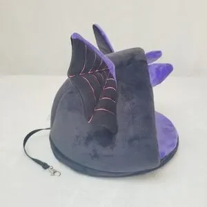 Thrills & Chills Bat Cave Spooky Slumber Bed Small Pets Hideaway Plush New OOS