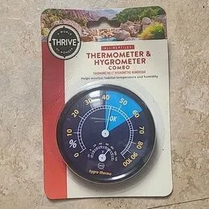 Thrive reptile Thermometer and hygrometer combo meter NWT