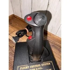 ThrustMaster Flight Control System Mark II FCS PC Simulation Joystick UNTESTED