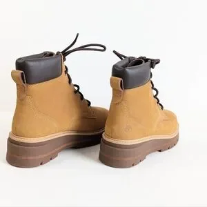 Timberland Cheyenne Valley Mid Lace-Up Wheat Nubuck Hiking Boot - Sz 9½