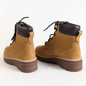 Timberland Cheyenne Valley Mid Lace-Up Wheat Nubuck Hiking Boot - Sz 9½