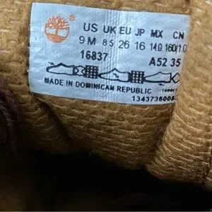 Timberland Classic 16837 Brown Green Nubuck Lace Up Field Boots