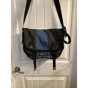 Timbuk2 - Laptop Messenger Bag Crossbody Green And Blue EUC