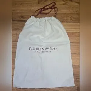 To Boot Shoe Dust Bag New York Shoe Bag Cloth Cinch Closure Storage Travel