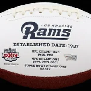 Todd Gurley Autographed LA Rams Football