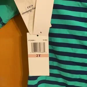 TOmmy Bahama NWT Size 2 Zippered Swim Romper