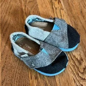 Toms gray/blue Wool Classic Loafer 3