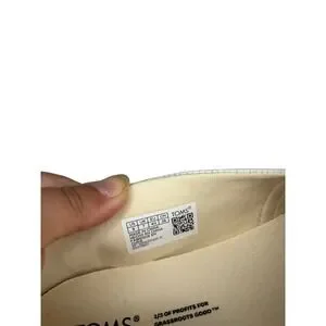 TOMS Women's Classic Slip On Shoes Size 9 Multi Color Stripe Canvas Casual