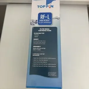 Top Fin Retreat RF-S Filter Cartridges 5 Month Supply Total Of 5 Filters READ