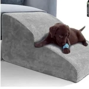Topmart 2 Step Dog Ladder - Grey
