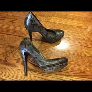 TORY BURCH Platform shoes. Heel Height 5.5 Inches