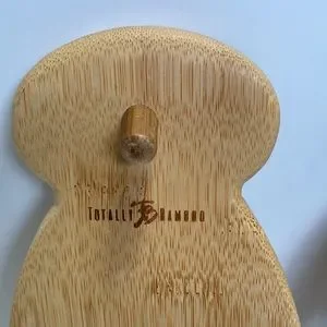 TOTALLY BAMBOO Salad Or Pasta Server Hands Set Of 2