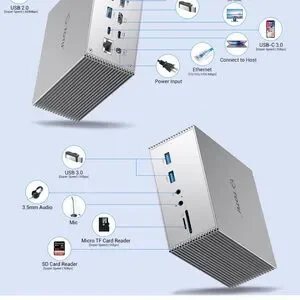 Totu UBC Triple Display Docking Station