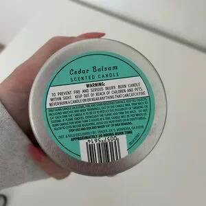 Trader Joe’s Cedar Basalm Candle