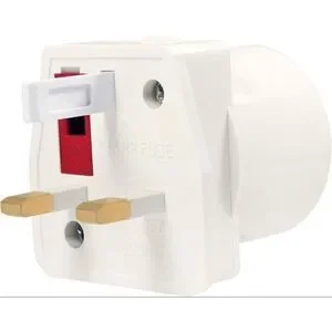 Travel Adapter Plug for Commonwealth - White