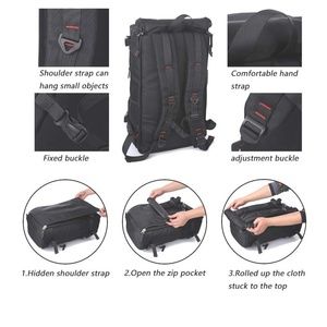Travel Backpack Water Resistant Rucksack Weekender