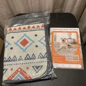 Tribal Pattern Super Absorbent Pet Mat 2 Pack 18x24
