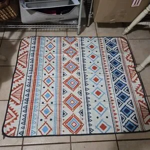 Tribal Pattern Super Absorbent Pet Mat 2 Pack 18x24