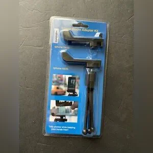 Tripod Mount Adapter Kit iPhone 4 & 4S and 5 & 5S NOS MP45PK