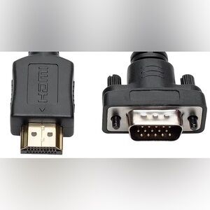 Tripp Lite P566-006-VGA 6' HDMI/VGA Video Cable Black