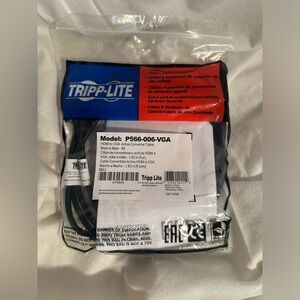Tripp Lite P566-006-VGA 6' HDMI/VGA Video Cable Black