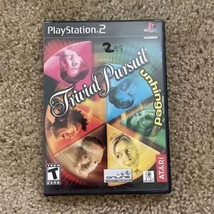 Trivial Pursuit Unhinged (Sony PlayStation 2 2004) With Manual