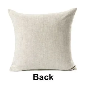 Tropical Linen Throw Pillow Cover – 18" X 18" Heavyweight