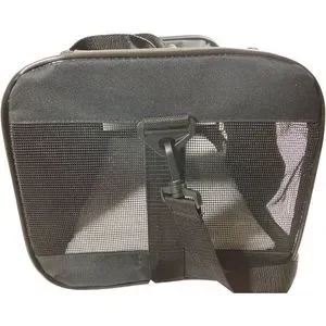 Trustypup Easy Explorer Travel Pet Carrier Airline Approved Medium Black EUC