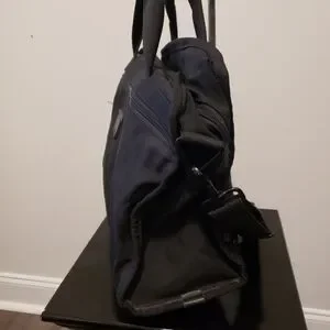 Tumi Nylon Messenger Bag With Shoulder Strap Color Black