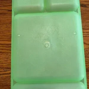 Tupperware Classic Divided Picnic Camping Trays Set Of 4 Multicolor #1535