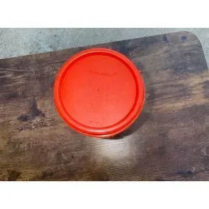Tupperware Modular Mates Spaghetti Pasta Keeper With Red Lid