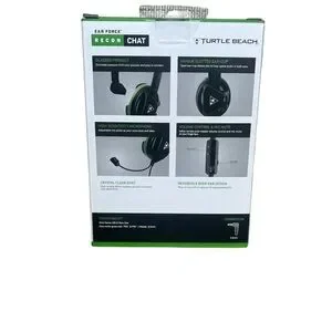 Turtle Beach Recon Chat Wired Headset - Black And Green