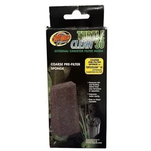 Turtle Clean 30 Coarse Pre-Filter Sponge Set of 3 Zoo Med