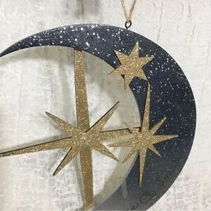" Twas The Night Before " Star & Moon Wall Decor