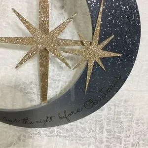 " Twas The Night Before " Star & Moon Wall Decor