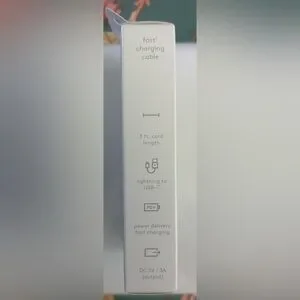 ⭐️ Two (2) Heyday 3’ Lavender Fast Charging Cable USB-C NWB