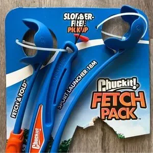 Two Chuckit Ball Launching Throwing Sticks Outdoor Catch Toy