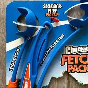 Two Chuckit Ball Launching Throwing Sticks Outdoor Catch Toy