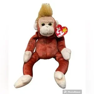 Ty Beanie Baby Sweetheart The Orangutan 