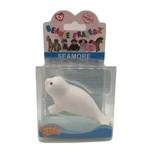 Ty Beanie Eraserz Peanut the Elephant Japanese Puzzle Eraser NEW