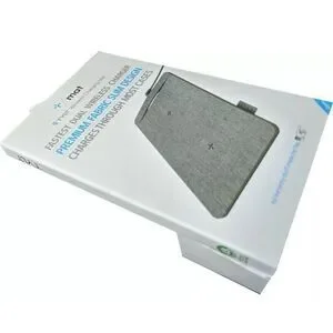 TYLT Qi Wireless Charging Mat Fastest Dual Wireless Charger - Gray. Used Mint. W