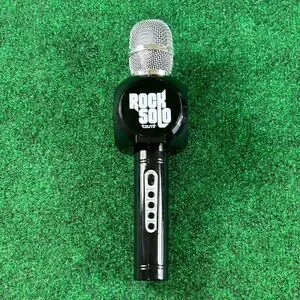 Tzumi Rock Solo Bluetooth Karaoke Microphone Black & Silver Only Mic